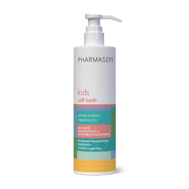 PHARMASEPTKids Soft Bath Παιδικό Αφρόλουτρο για Σώμα & Ευαίσθητη Περιοχή, 500ml