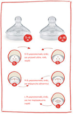 NUK Nature Sense Θηλή Σιλικόνης