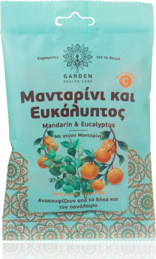 GARDEN OF PANTHENOLS Καραμέλες για το Λαιμό 60gr