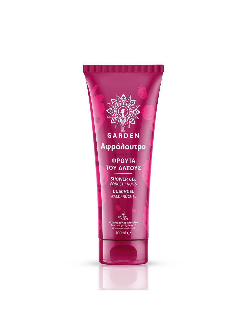 GARDEN OF PANTHENOLS Αφρόλουτρο σε Gel Φρούτα του Δάσους 100ml