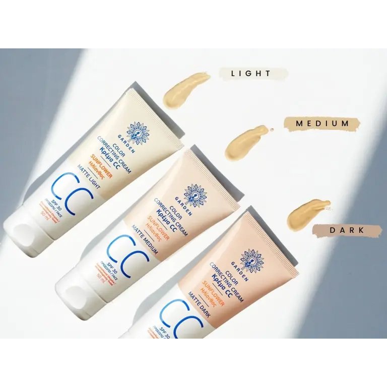 GARDEN OF PANTHENOLS CC κρέμα ματ SPF 30 , σε 3 αποχρώσεις , 50ml