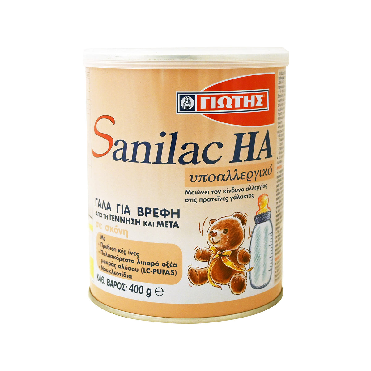 ΓΙΩΤΗΣ Sanilac HA γάλα σε σκόνη υποαλλεργικό, 400γρ