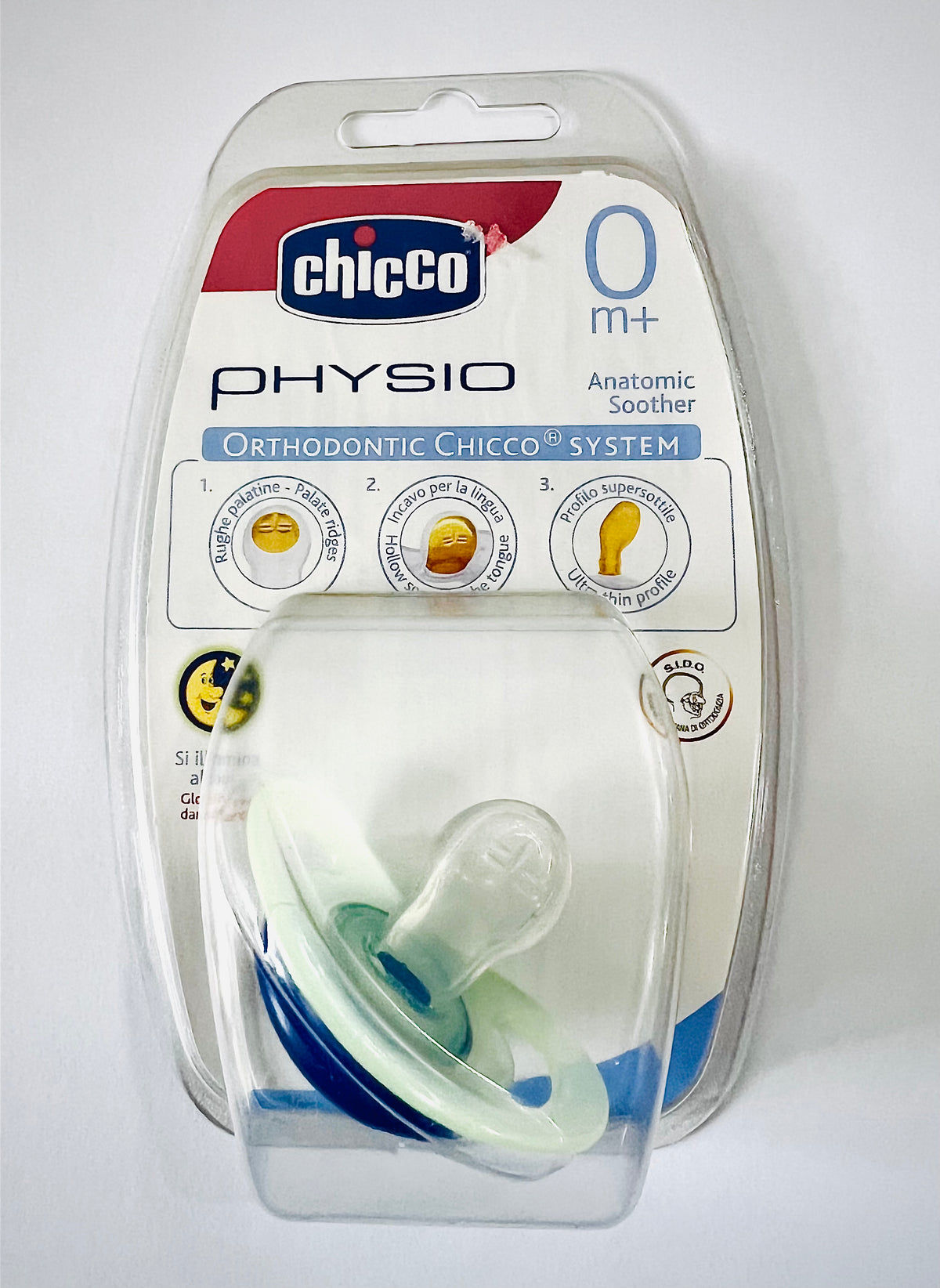 CHICCO physio orthontontic 0+ (1τμχ.)