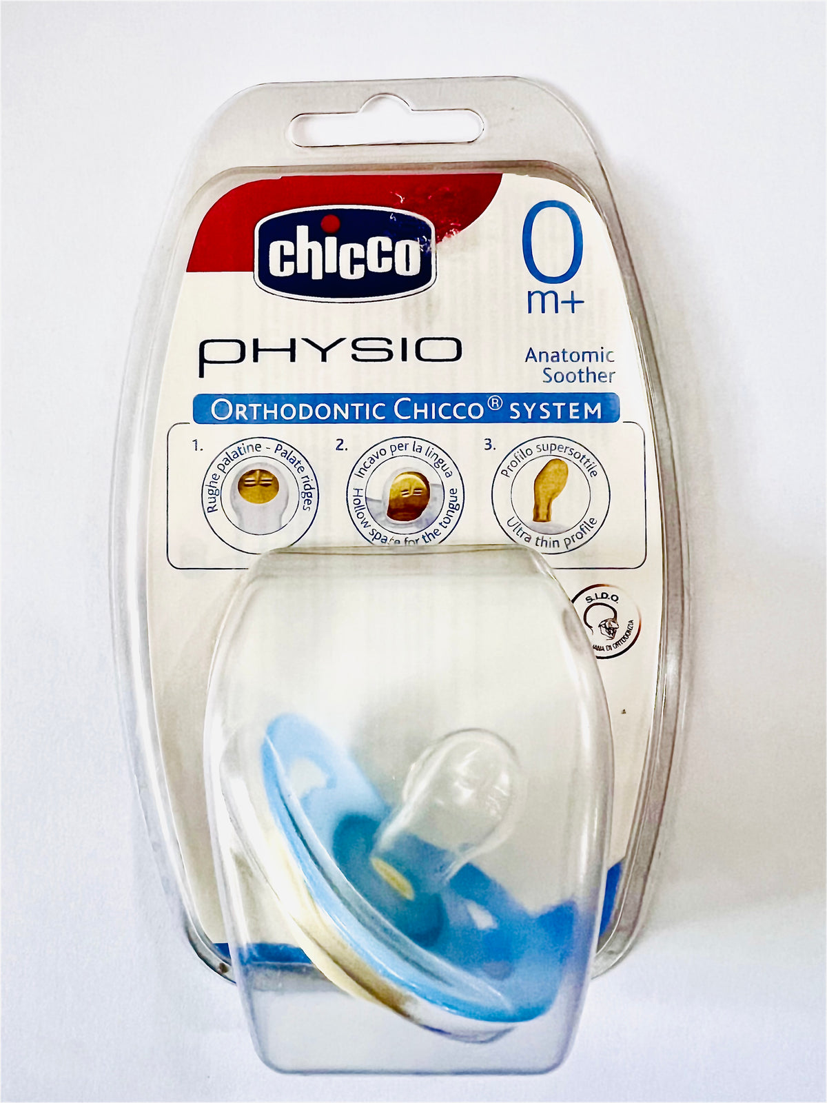 CHICCO physio orthontontic 0+ (1τμχ.)