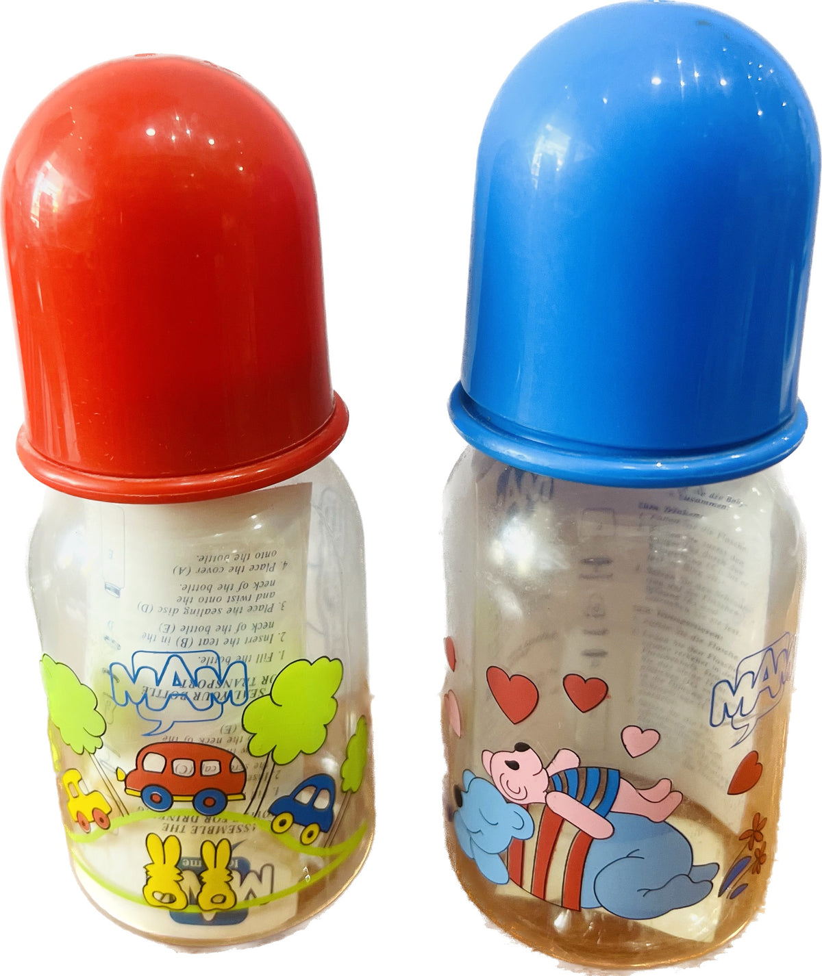 ΜΑΜ πλαστικό μπουκάλι με στενή θηλή 120 ml ( δεν συμπεριλαμβάνεται θηλή)