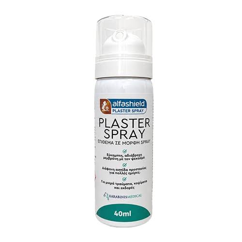 Alfashield Plaster Επίθεμα σε Μορφή Σπρέι, 40ml