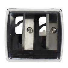 Ξύστρα Διπλή Μαύρη