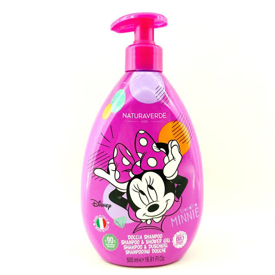 Naturaverde Kids Mickey- Minnie Παιδικό 2 σε 1 Σαμπουάν-Αφρόλουτρο 500ml