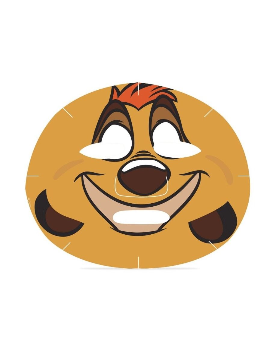 MAD BEAUTY Lion King Cosmetic Sheet Mask Ενυδατική Μάσκα Προσώπου σε Φύλλο