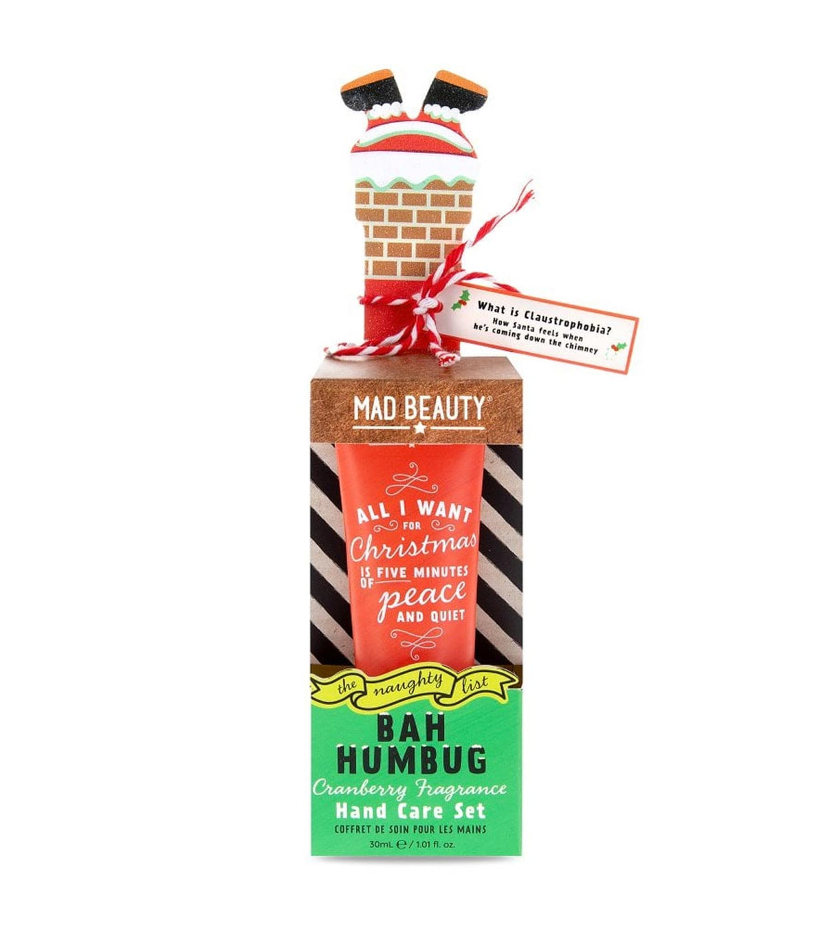 MAD BEAUTY hand care set (άρωμα cranberry)