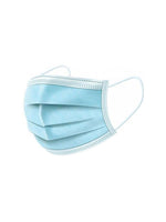 Μάσκα Προσώπου Μιας Χρήσης Non Woven Μπλε Χειρουργική