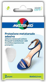 MASTER AIDFoot Care Protection Metatarsal Gel Προστατευτικό Μεταταρσίου One Size 2 τμχ