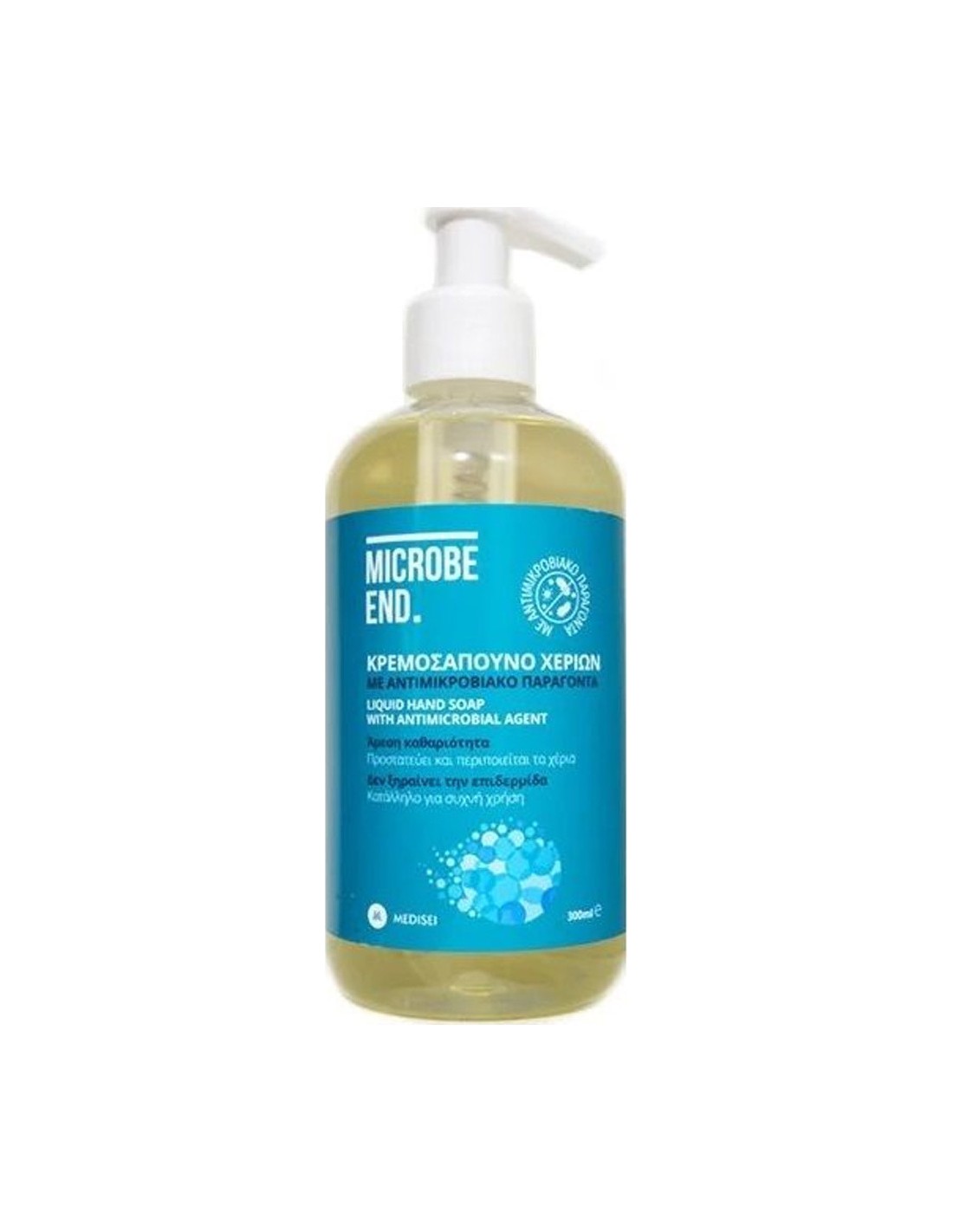 Υγρό Σαπούνι Χεριών MEDISEI Microbe End 300ml