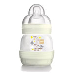 Mam Set με Mam Anti-Colic Μπιμπερό κατά των Κολικών με θηλή από Σιλικόνη 0m+, 130 ml, 1 τεμάχιο & Mam Πιπίλα Σιλικόνης Έναρξη από 0-2m, 1 τεμάχιο