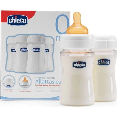 CHICCO Μπουκάλια Διατήρησης Μητρικού Γάλακτος