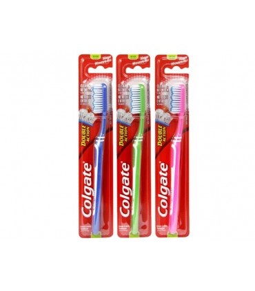 COLGATE ΟΔΟΝΤΟΒΟΥΡΤΣΑ DOUBLE ACTION MEDIUM