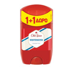 OLD SPICE Whitewater Deodorant Stick Ανδρικό Αποσμητικό σε Στικ 1+1 Δώρο, 50ml