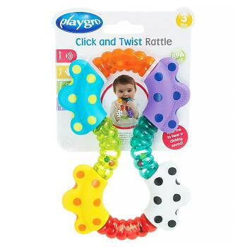 PLAYGRO Click Twist Rattle Κουδουνίστρα 3m+