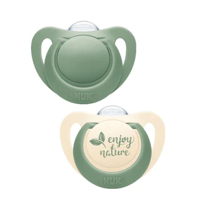NUK Πιπίλες Σιλικόνης For Nature για 6-18 μηνών 2τεμ