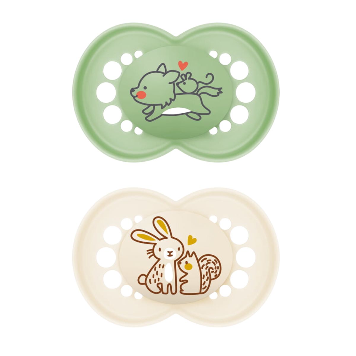 MAM Ορθοδοντικές Πιπίλες Σιλικόνης Original16+ μηνών, 2τμχ