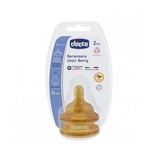 CHICCO Θηλές Καουτσούκ Well- Being (2τμχ.)