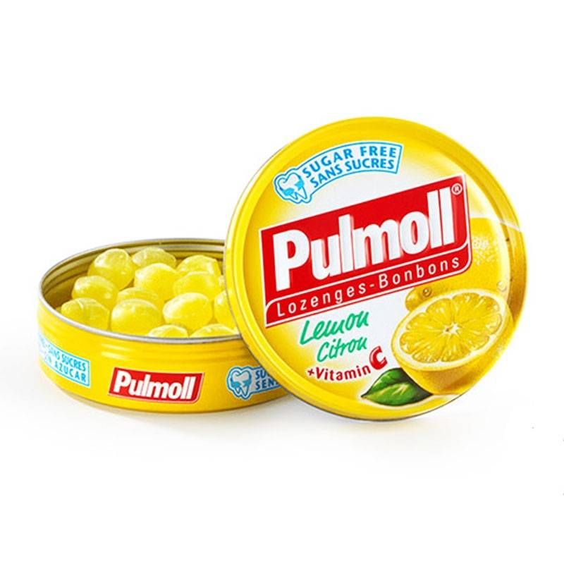 PULMOLL Καραμέλες χωρίς ζάχαρη, 45 gr