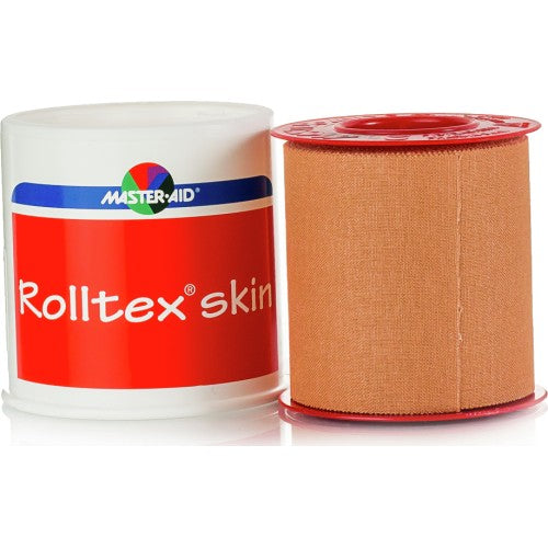 MASTER AID Rolltex Επιδεσμική Ταινία Στερέωσης από Ύφασμα 5cmx5m
