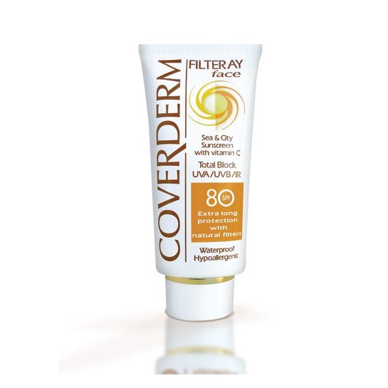 COVERDERM -Filteray Κρέμα Προσώπου SPF80 50ml