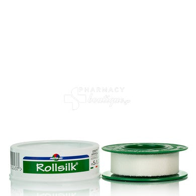 MASTER AID Rollsilk Επιδεσμική Ταινία Στερέωσης από Μετάξι 1.25cmx5m
