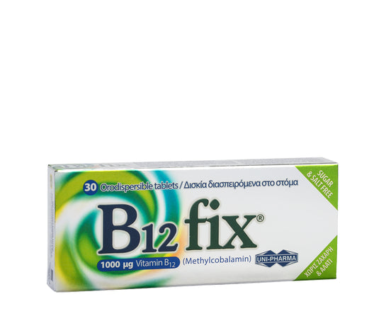 UNI-PHARMA Vitamin B12 Fix 1000mg 30 tabs