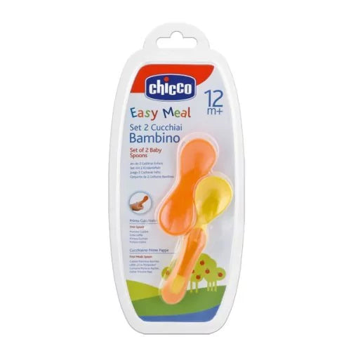 CHICCO Σετ Κουτάλια Φαγητού 12μηνών+