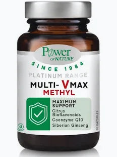 Power Of Nature Platinum Range Multi-V Max Methyl, 60caps