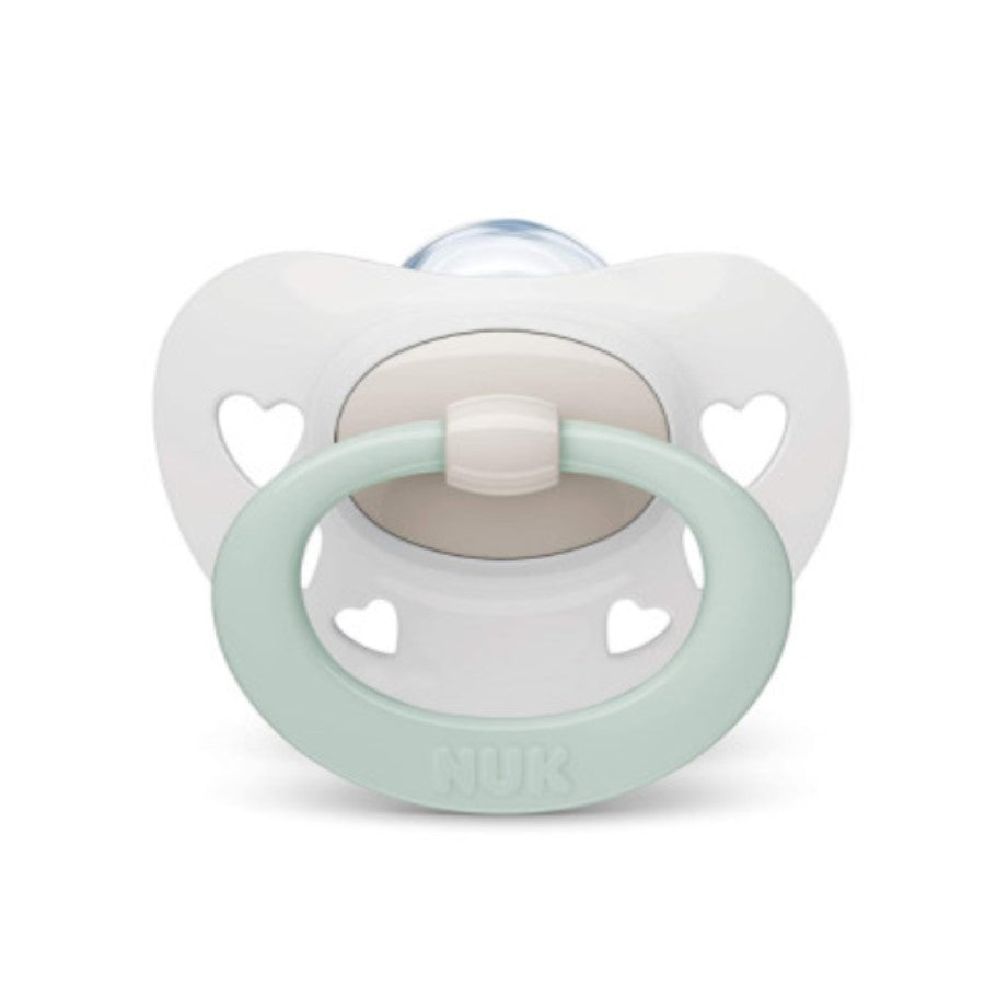 NUK Signature Πιπίλα Σιλικόνης με θήκη0-6 m, 1 τμχ