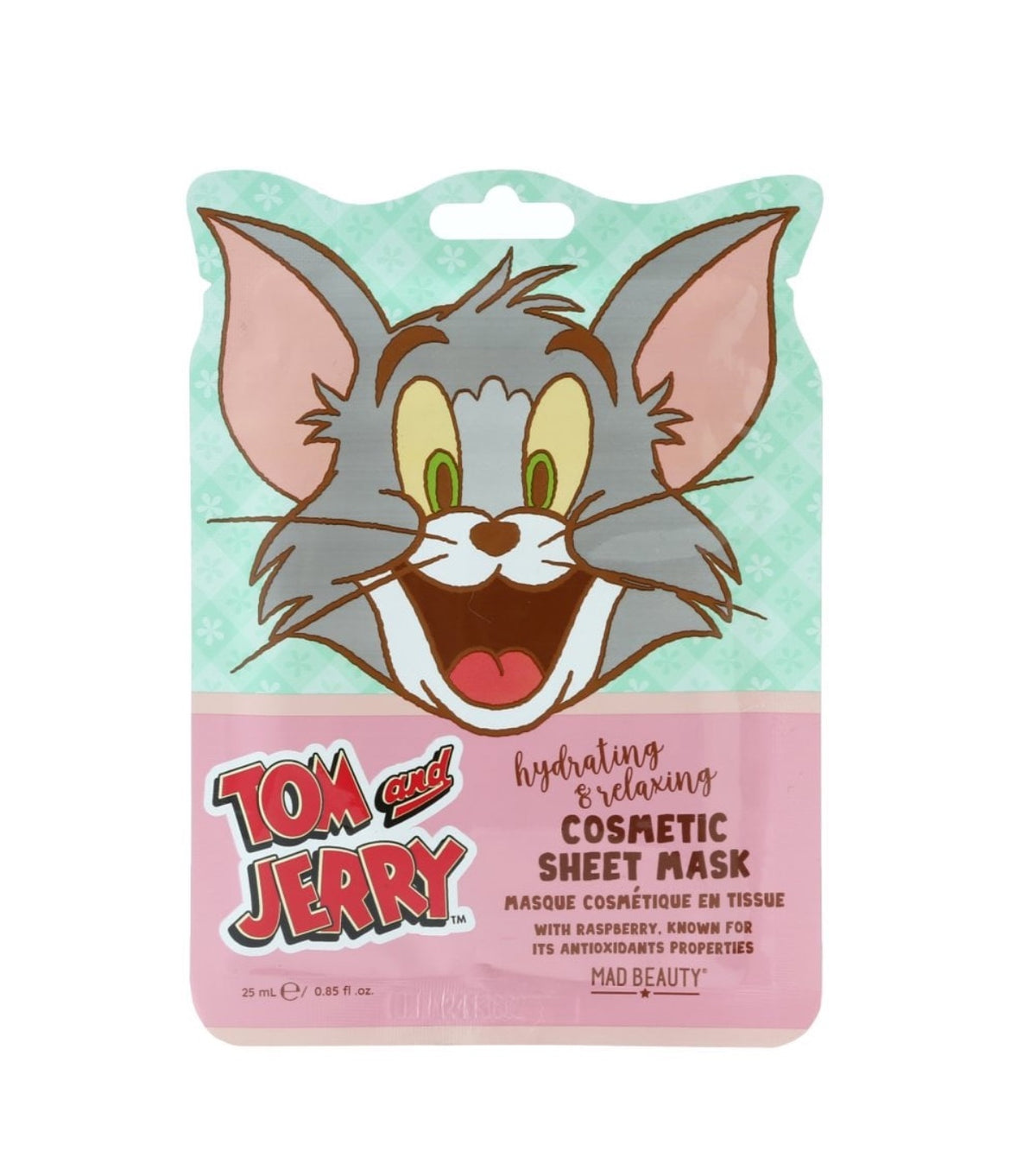 MAD BEAUTY Tom & Jerry cosmetic sheet mask