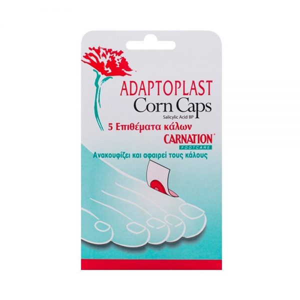 ADAPTOPLAST Γαρύφαλλο Καλαμπόκι Καπάκια Επικαλια Θερ. 5 Τεμ.