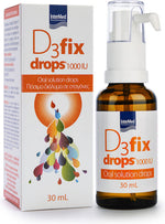 INTERMEDD3 Fix Drops 1000IU με Φυσική Γεύση Βανιλία 30ml