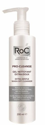 ROC Pro-Cleanse Gel Extra gentle wash-off cleanser 200ml - καθαρίζει πολύ απαλά τις ευαίσθητες επιδερμίδες