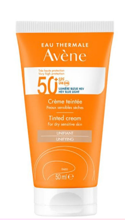AVENE Soins Solaire Cream Teintee SPF50+ Αντιηλιακή Κρέμα Προσώπου με Χρώμα, 50ml