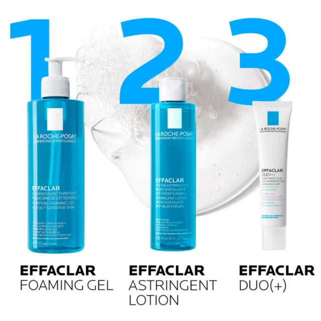 LA ROCHE POSAY Effaclar Gel Moussant Purifiant, ZEL Καθαρισμού για Μικτή – Λιπαρή Επιδερμίδα, 400ml