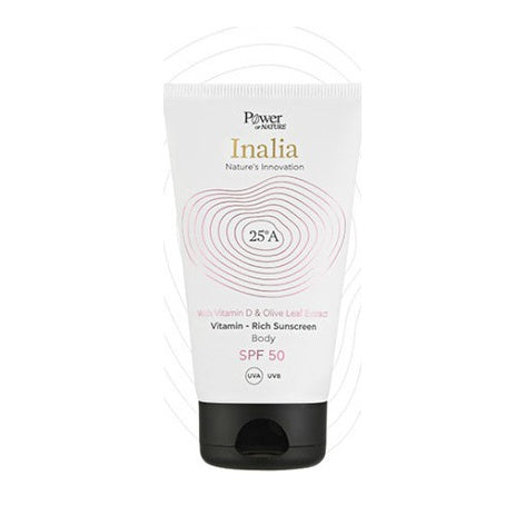 POWER HEALTH Inalia Vitamin – Rich Sunscreen Body SPF 50 Αντιηλιακό Σώματος 150ml