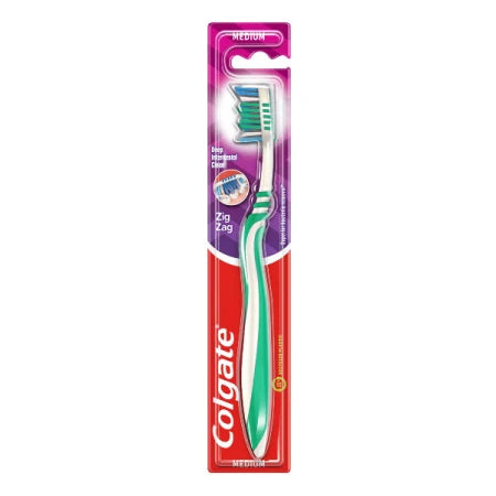 COLGATE Zig Zag Medium Οδοντόβουρτσα Μέτρια 1 Τεμάχιο