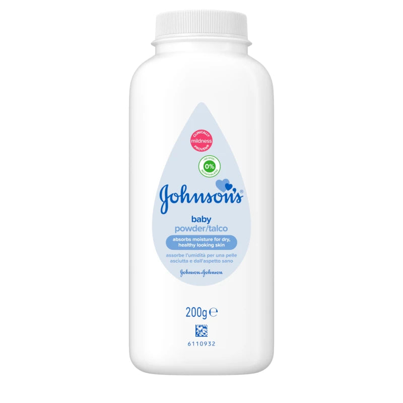 JOHNSON'S ® Baby Powder Βρεφική Πούδρα 200γρ