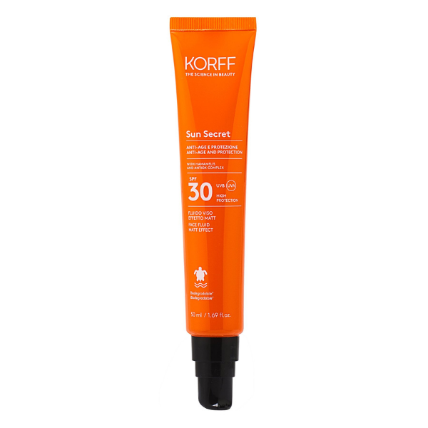 KORFF Sun Secret Face Fluid Matt Effect SPF30 50 ml