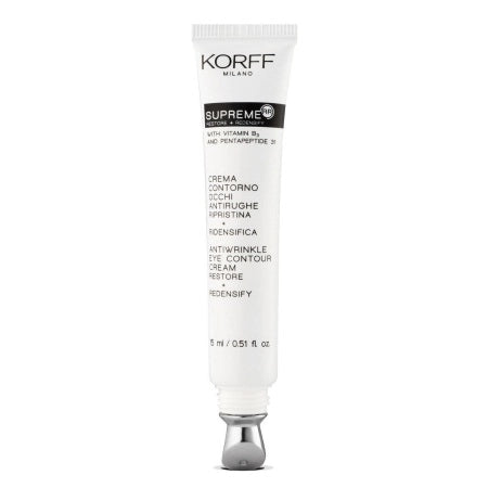 KORFF Supreme Restore & Redensify Αντιρυτιδική Κρέμα Περιγράμματος Ματιών 15ml