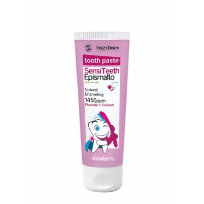 FREZYDERM SensiTeeth Epismalto Tooth Paste 1450ppm 50ml,Παιδική οδοντόκρεμα φυσικής επισμάλωσης