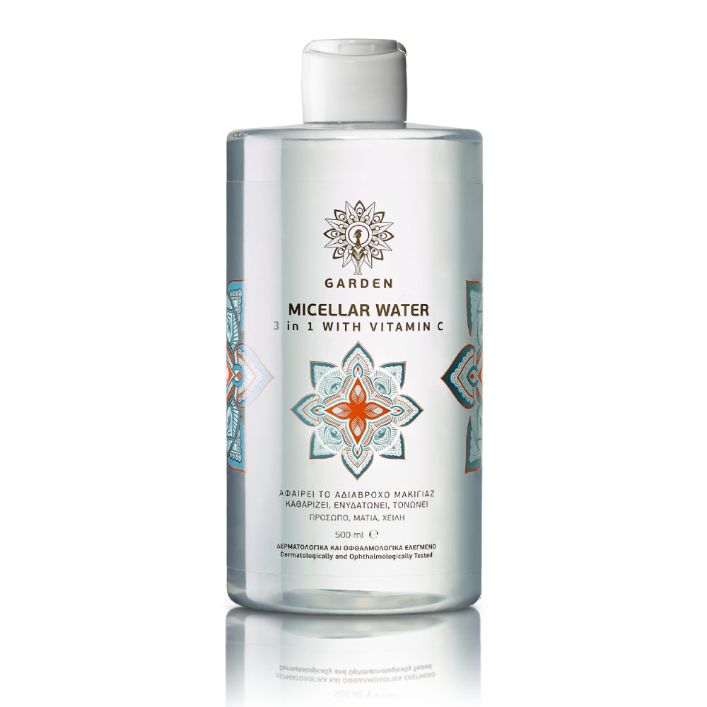 ΚΗΠΟΣ ΠΑΝΘΕΝΟΛΩΝ | Micellar Water 3 σε 1 με Βιταμίνη C 500ml