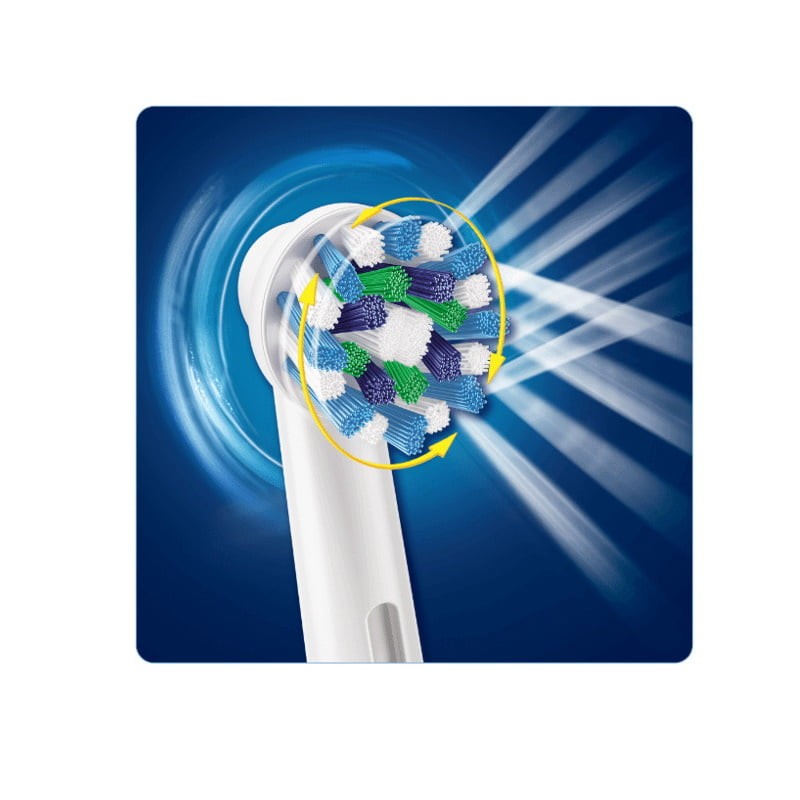 ORAL-B Vitality 150 Cross Action Ηλεκτρική Οδοντόβουρτσα με Χρονομετρητή, Μαύρη + 2 ανταλλακτικά