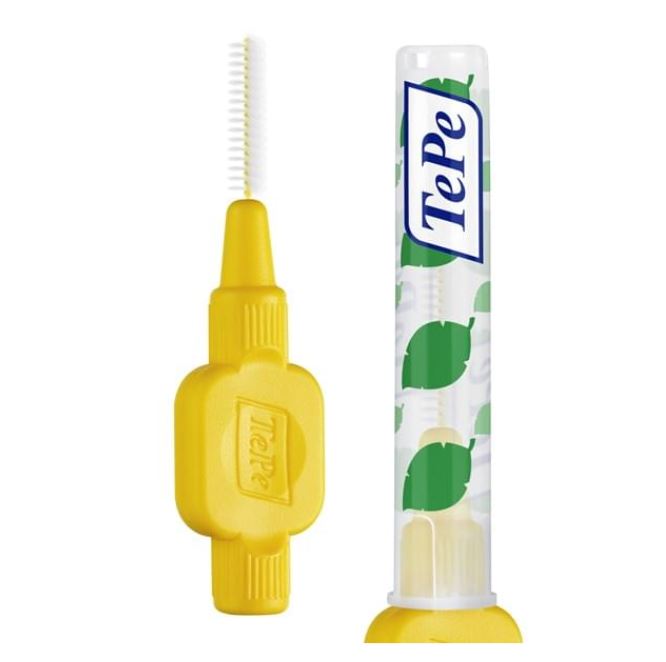 TEPE Μεσοδόντια Μπουτσάκια 0,7mm Κίτρινο (Μέγεθος 4), 8 Τεμάχια