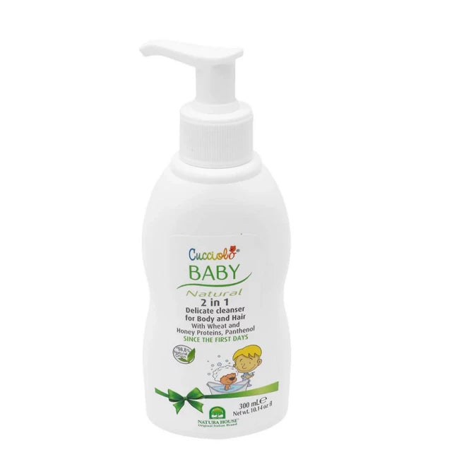 POWER HEALTH Cucciolo Baby 2 σε 1 Απαλό Καθαριστικό Για Σώμα και Μαλλιά 300ml