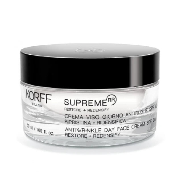 KORFF Supreme Κρέμα Ημέρας Προσώπου Αντιγήρανσης και Αναδόμησης SPF 20 Anti-Wrinkle Day Cream SPF20 50 ml